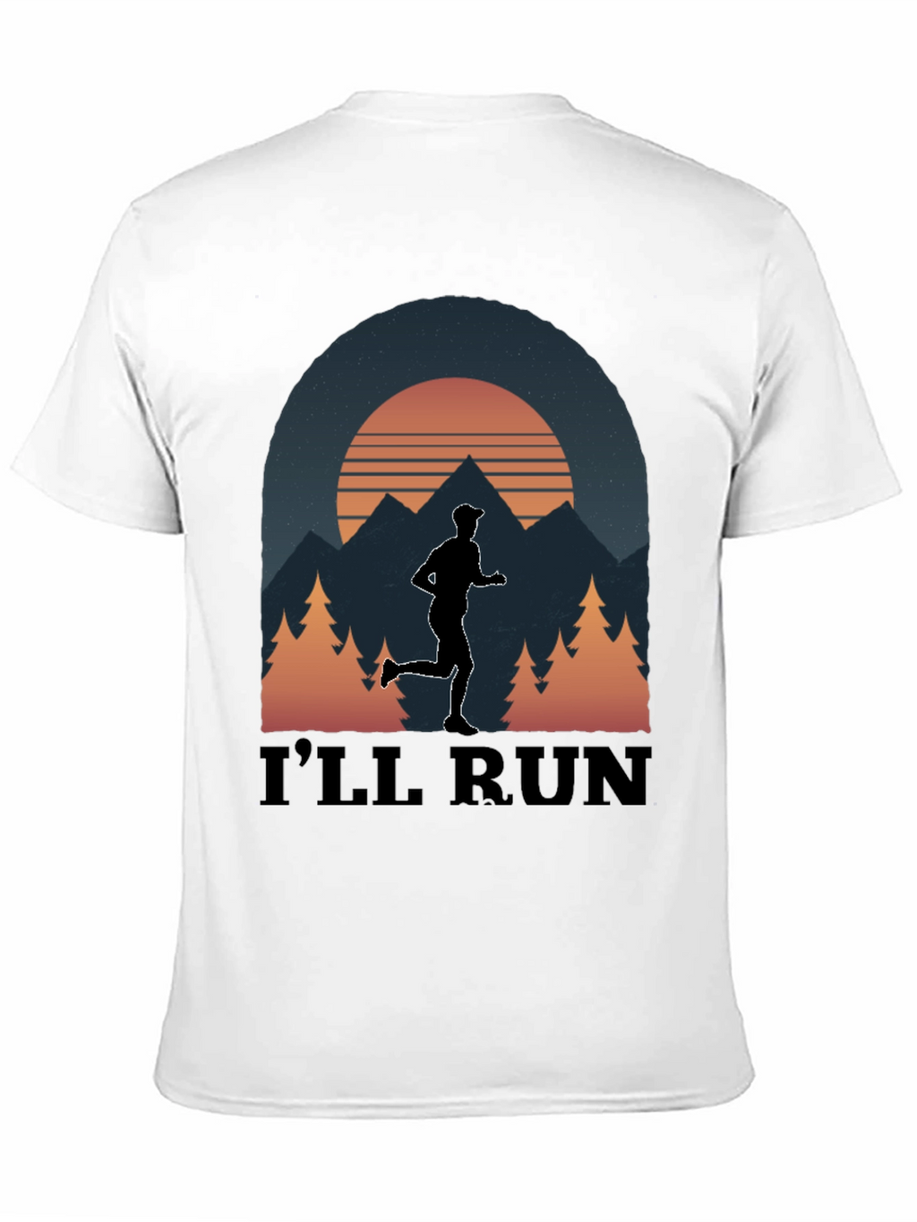 Ill Run T-Shirt Nature Graphic Tee