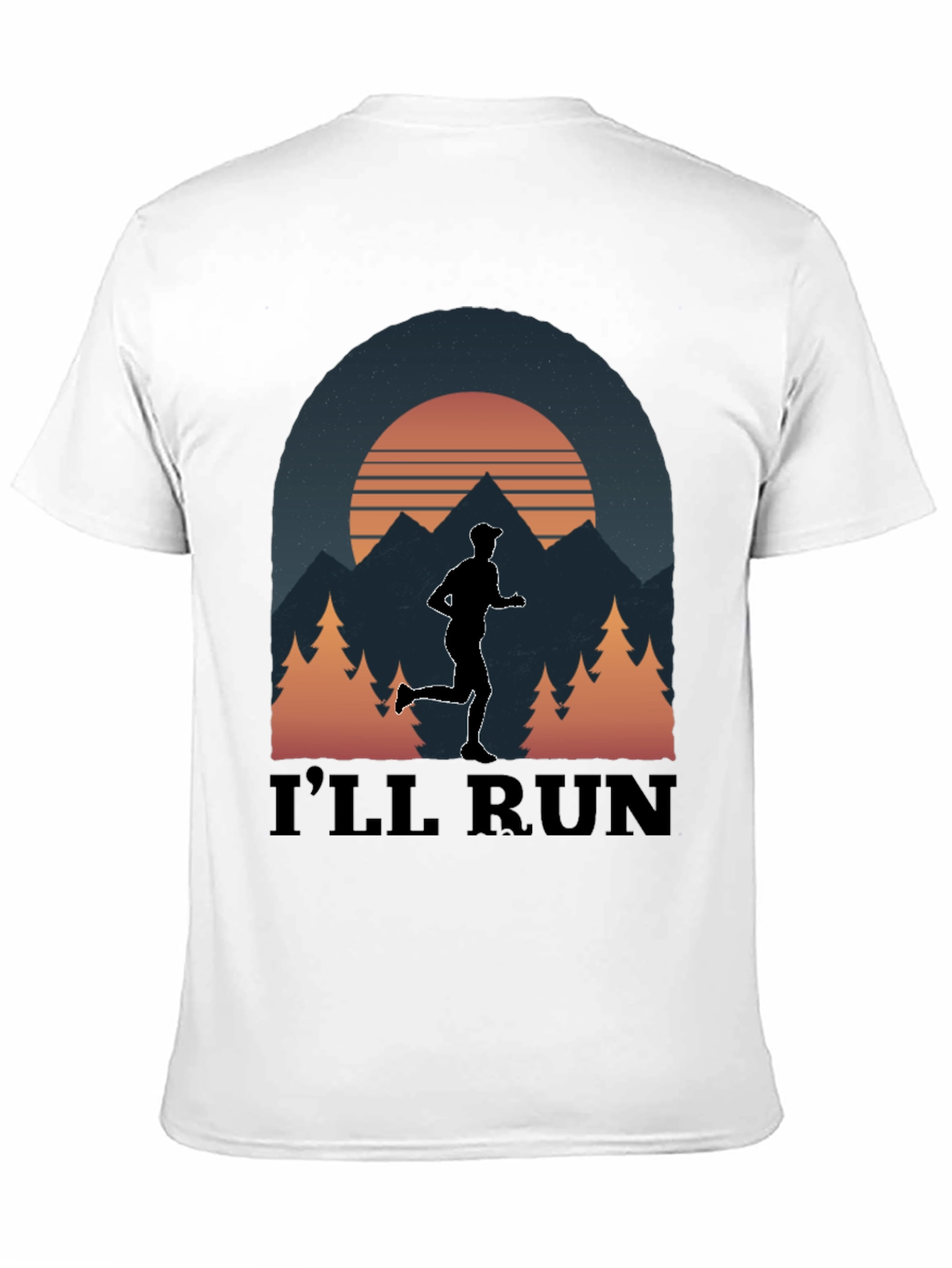 Ill Run T-Shirt Nature Graphic Tee