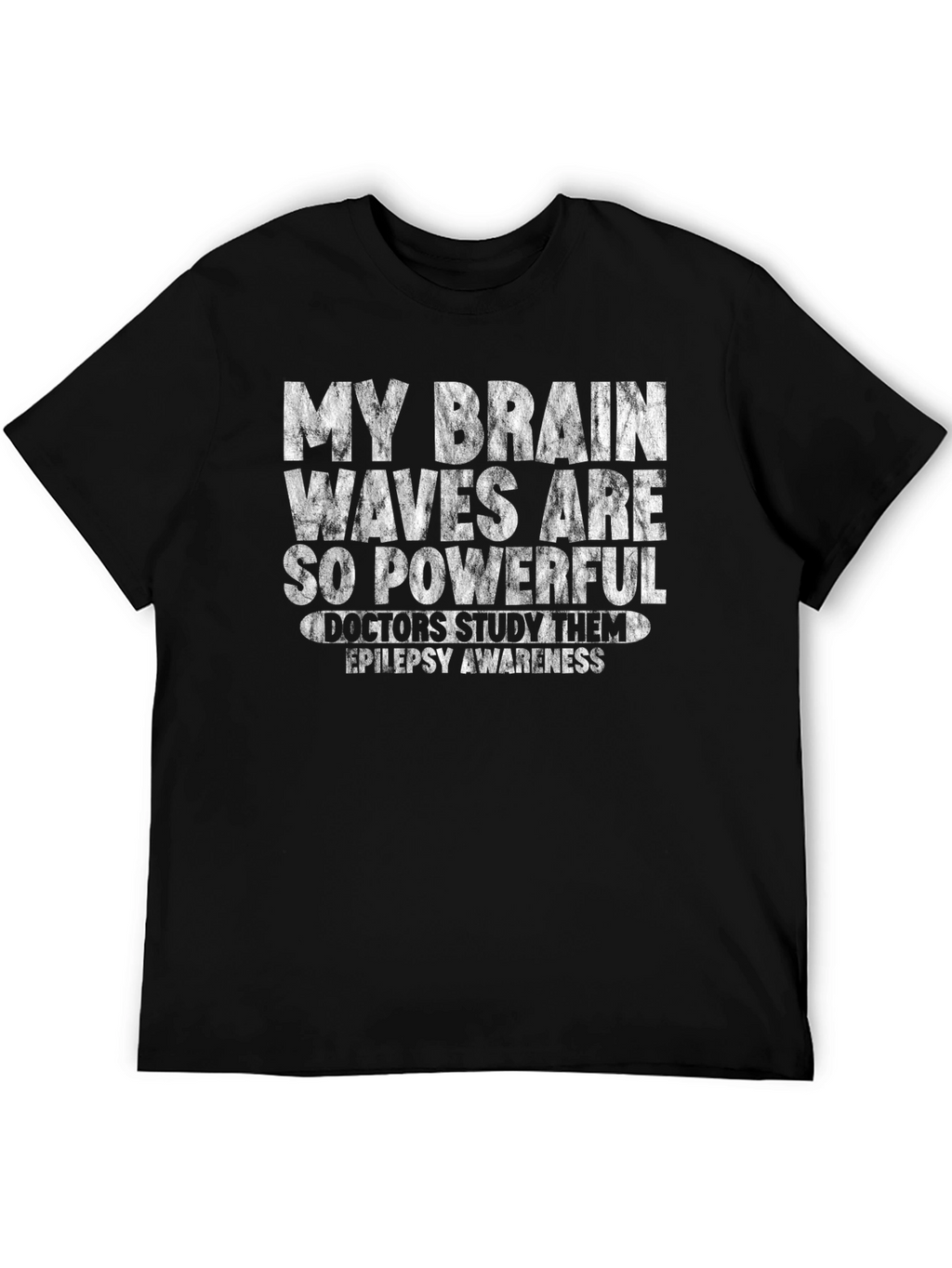 Epilepsy Awareness T-Shirt - Brain Waves