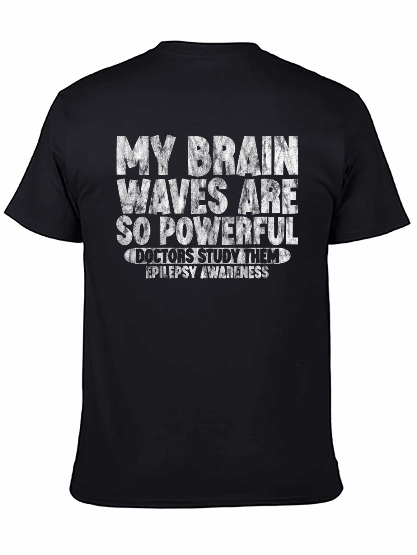 Epilepsy Awareness T-Shirt - Brain Waves