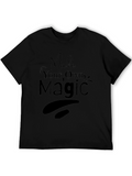 Make Your Own Magic Black Graphic Tee