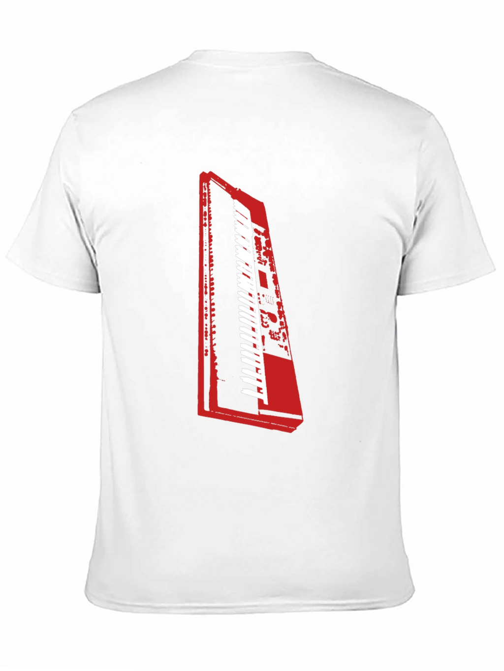 Keyboard Graphic Tee - Music Lover T-Shirt