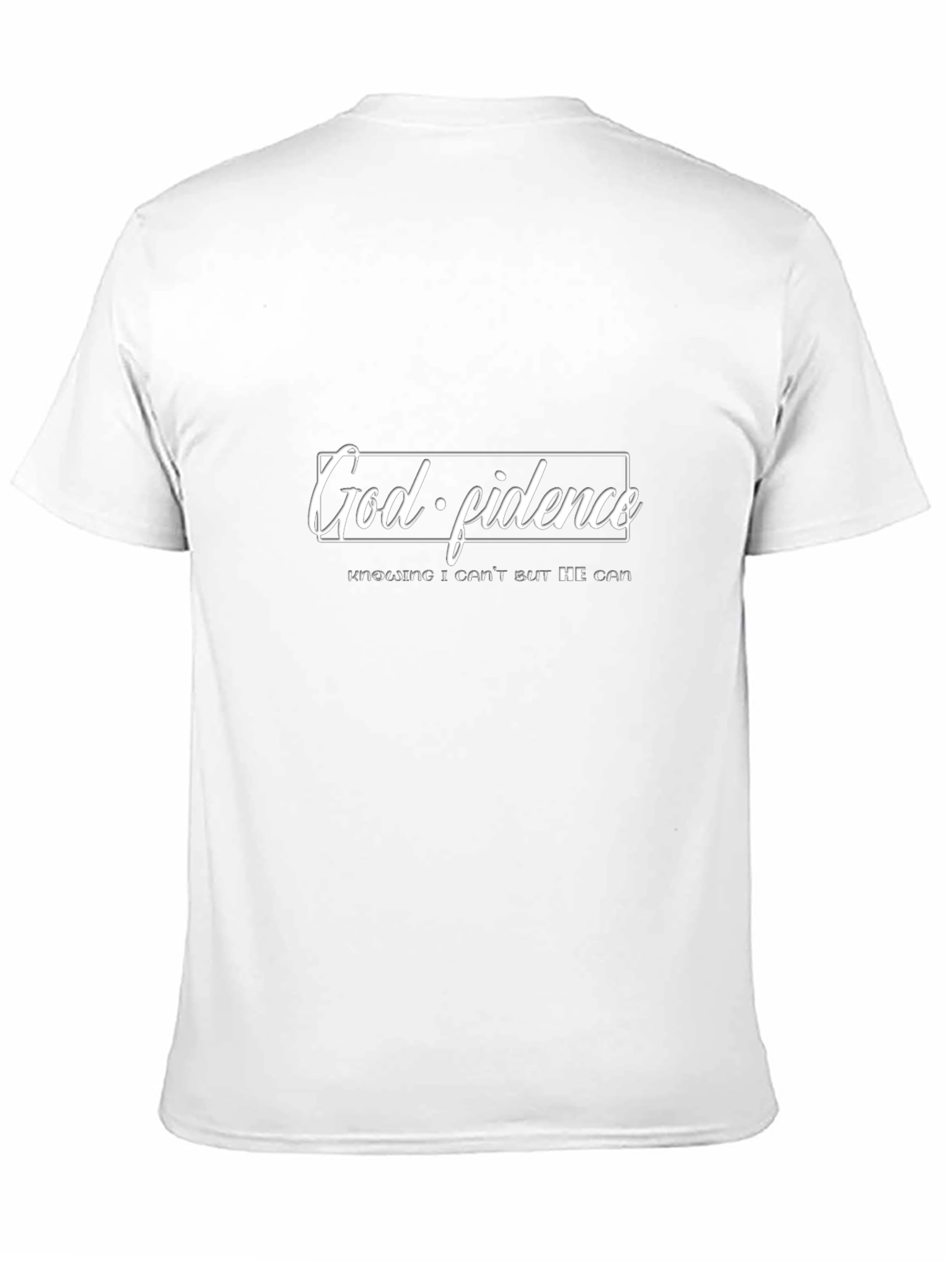 God-fidence Graphic T-Shirt - Christian Apparel
