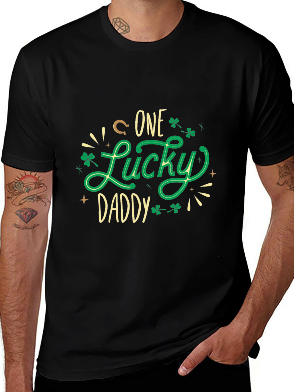 Lucky Daddy St. Patricks Day T-Shirt