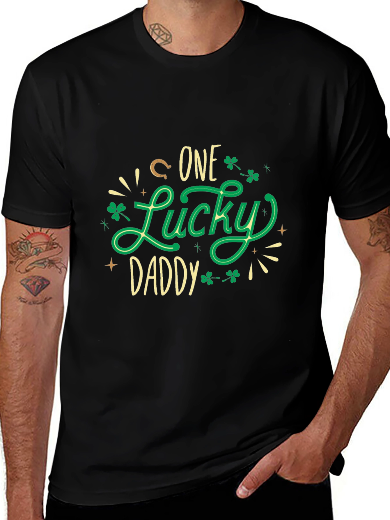 Lucky Daddy St. Patricks Day T-Shirt