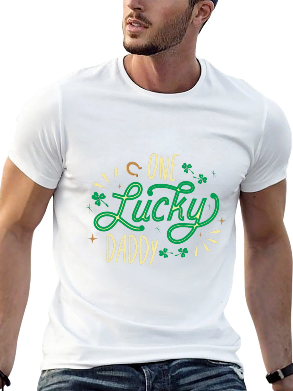 Lucky Daddy St. Patricks Day T-Shirt