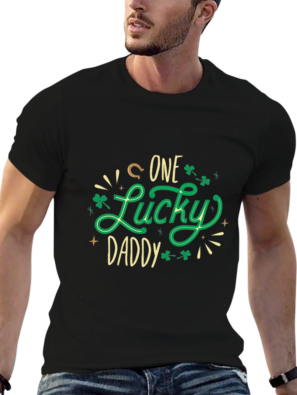 Lucky Daddy St. Patricks Day T-Shirt