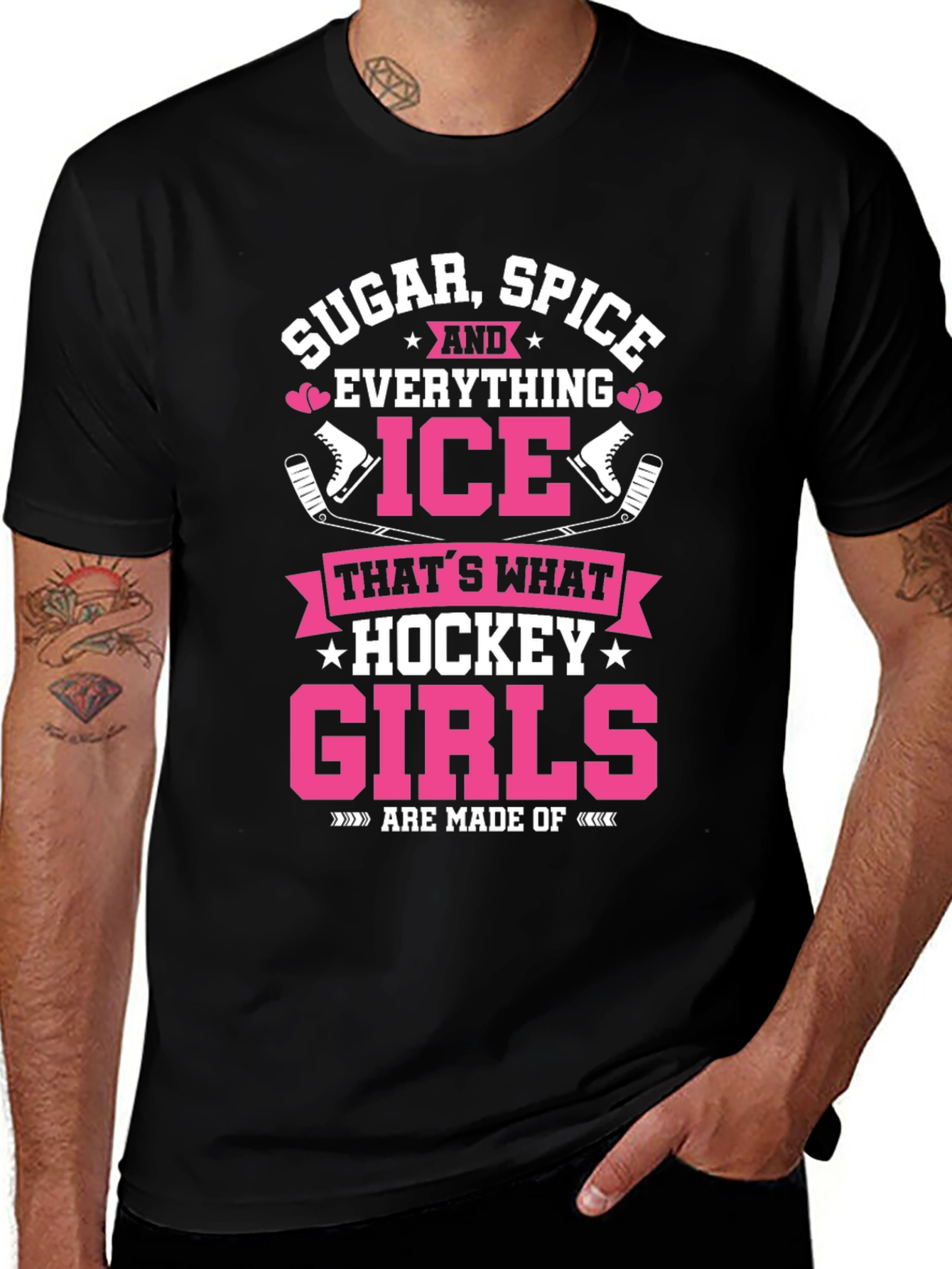 Sugar Spice Hockey Girls T-Shirt