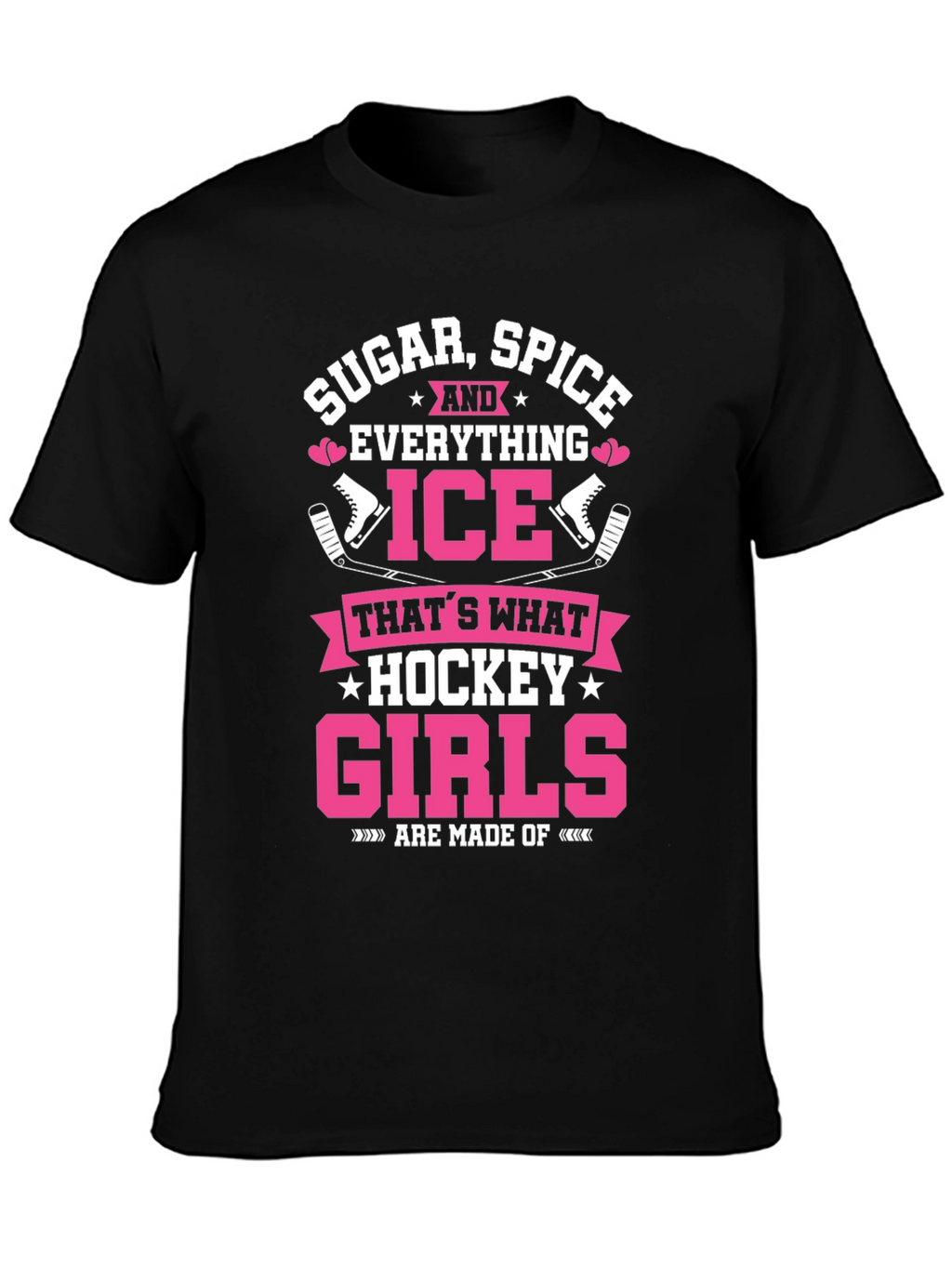 Sugar Spice Hockey Girls T-Shirt
