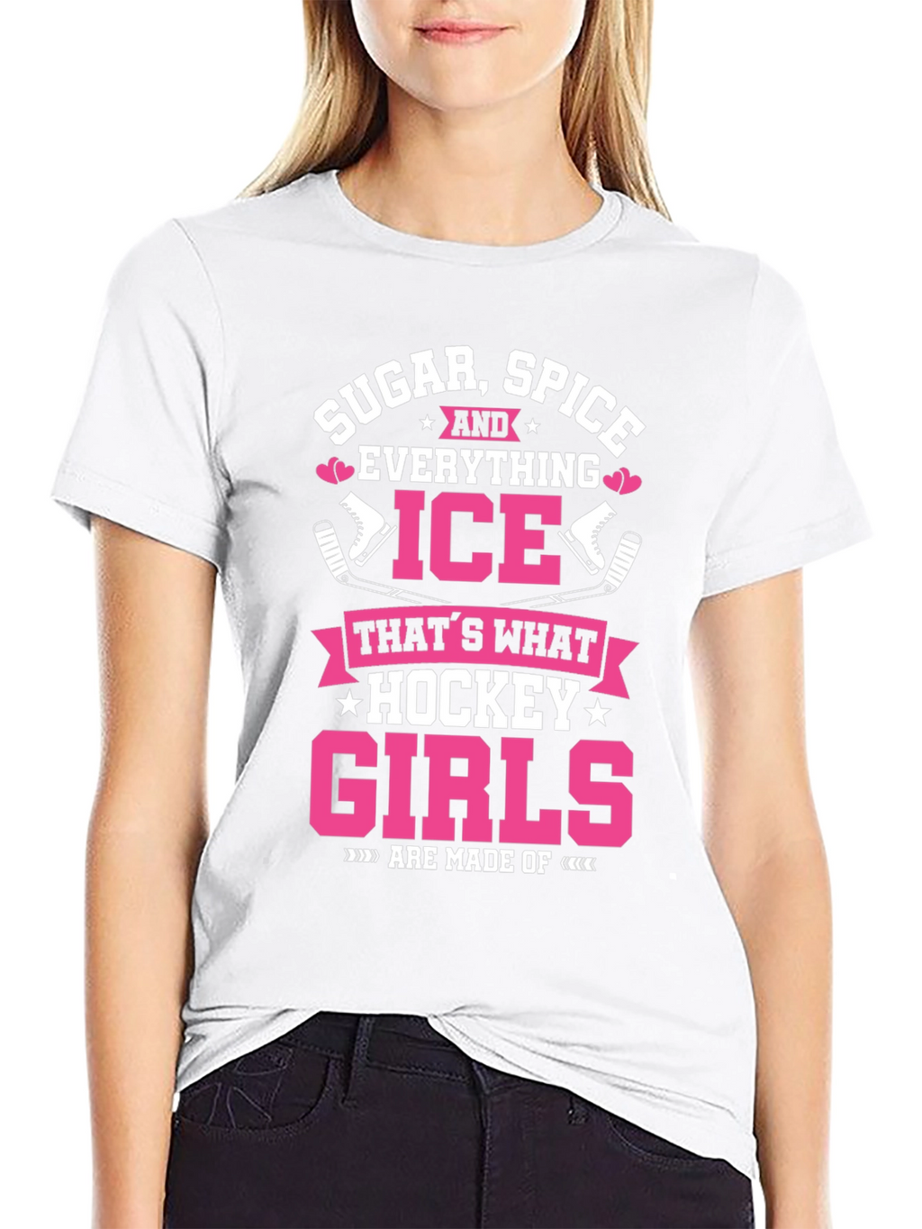 Sugar Spice Hockey Girls T-Shirt