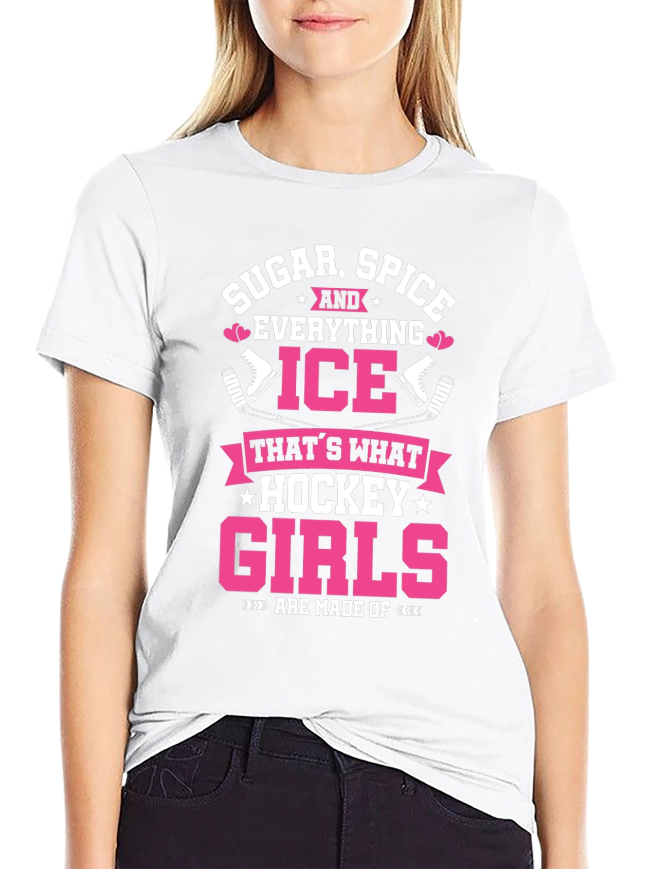 Sugar Spice Hockey Girls T-Shirt