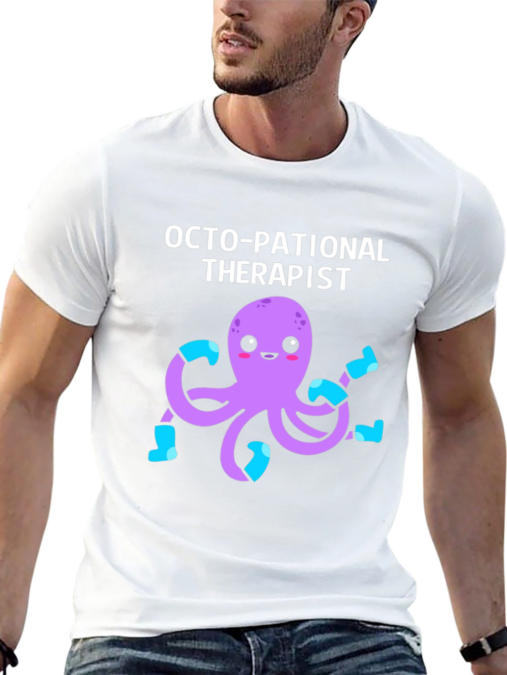 Octo-pational Therapist Graphic T-Shirt