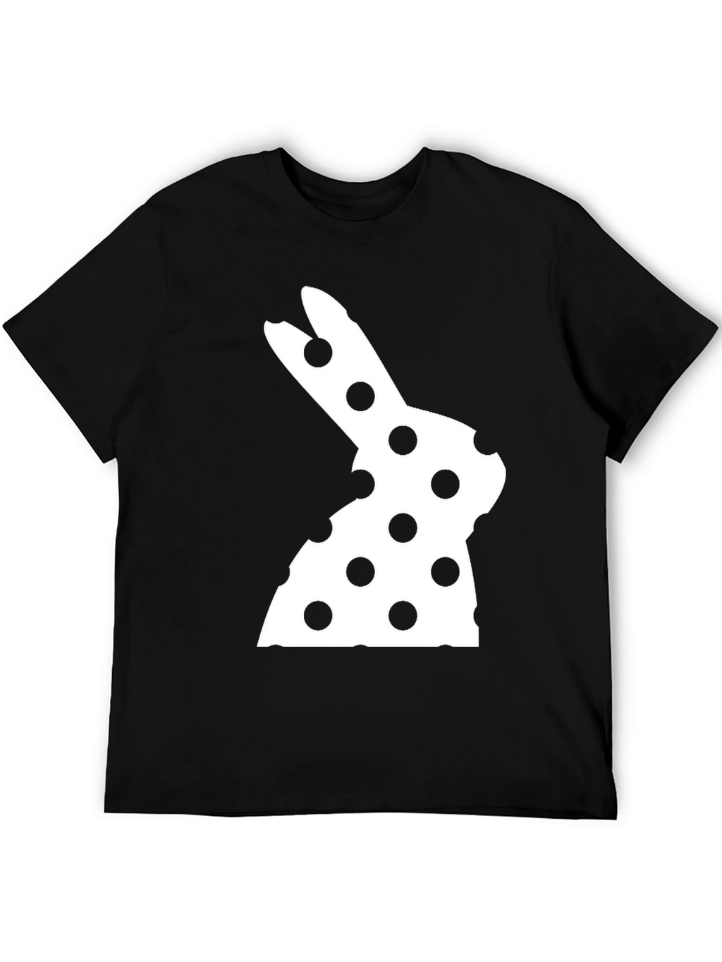 Easter Bunny Polka Dot T-Shirt - Fun Holiday Apparel