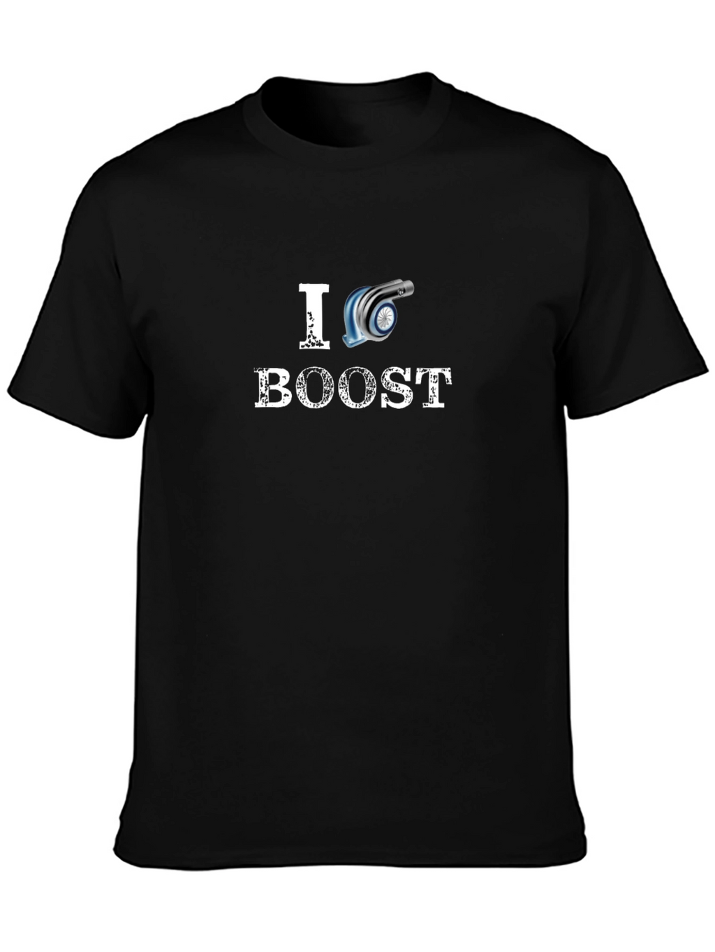 I Turbo Boost Black T-Shirt