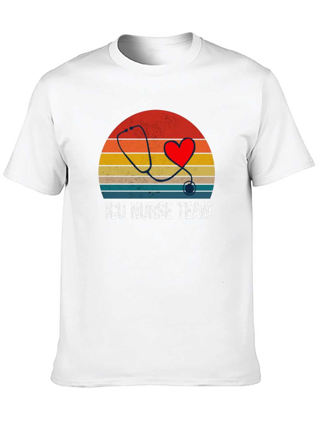 ICU Nurse Team Graphic T-Shirt