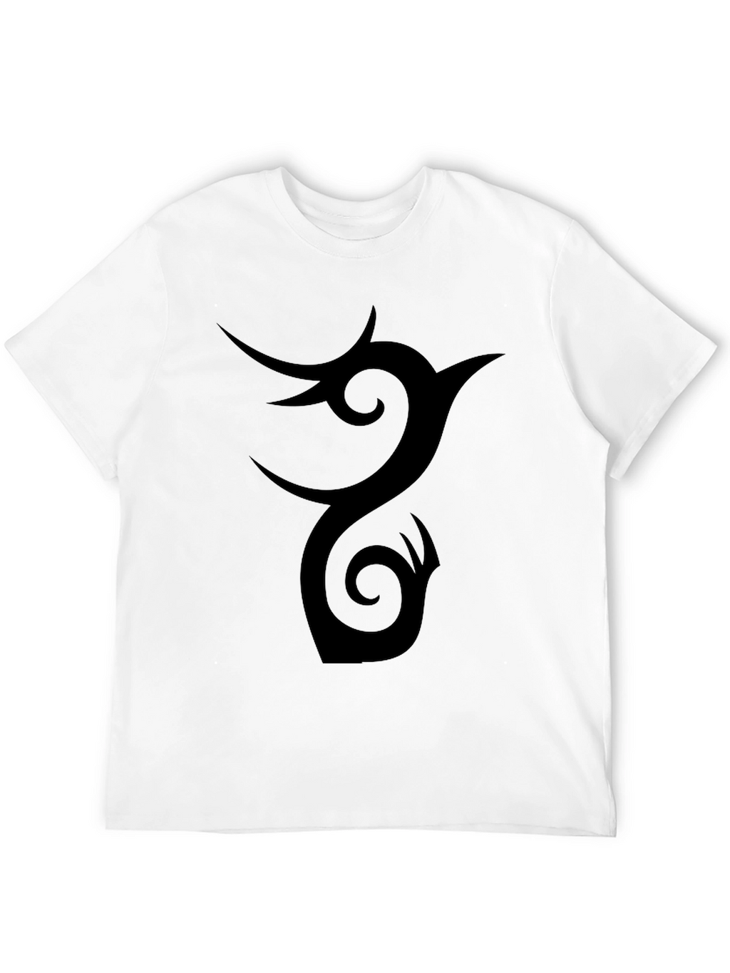 Tribal Phoenix Graphic Black T-Shirt
