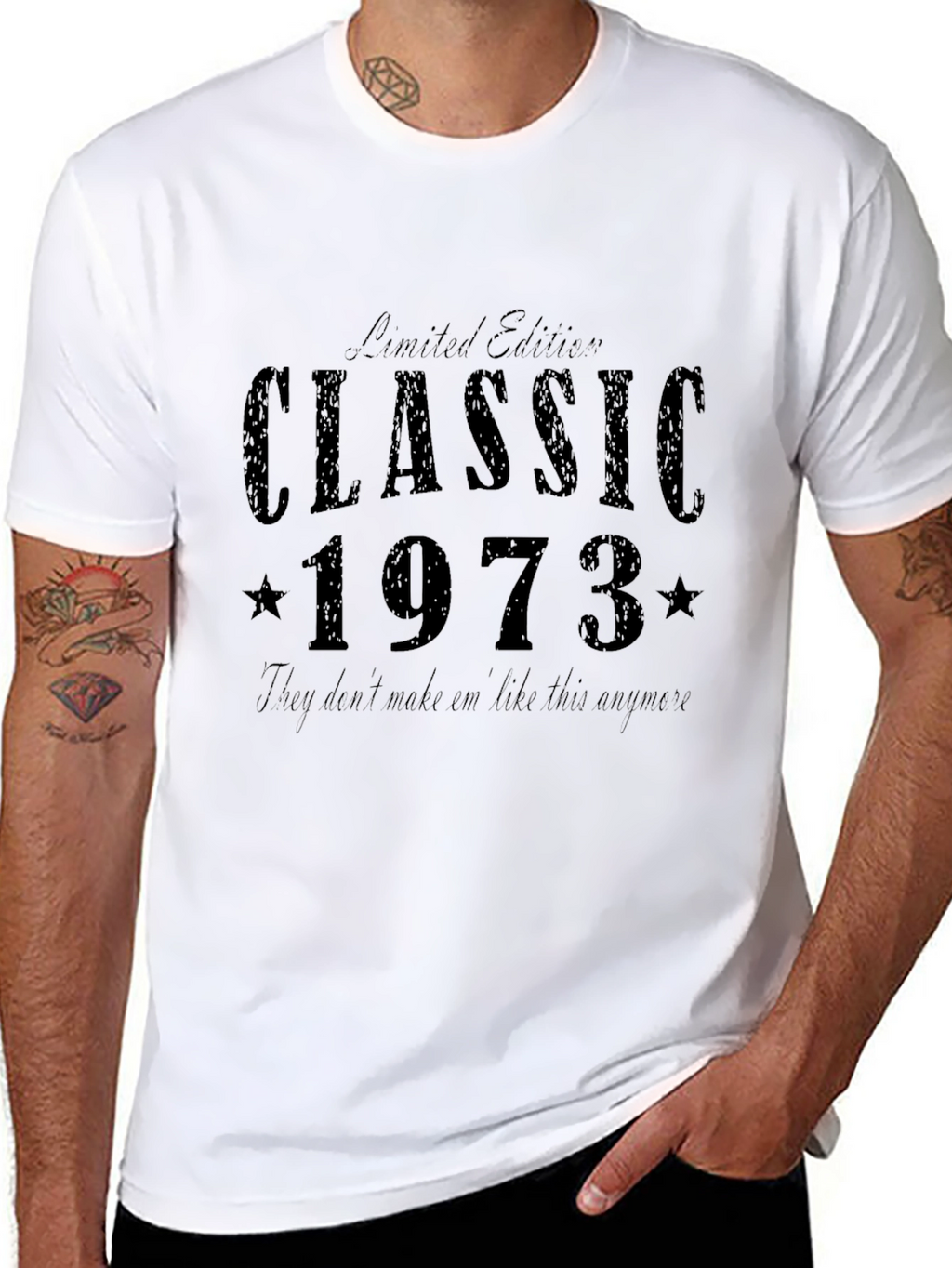Classic 1973 Limited Edition Black T-Shirt