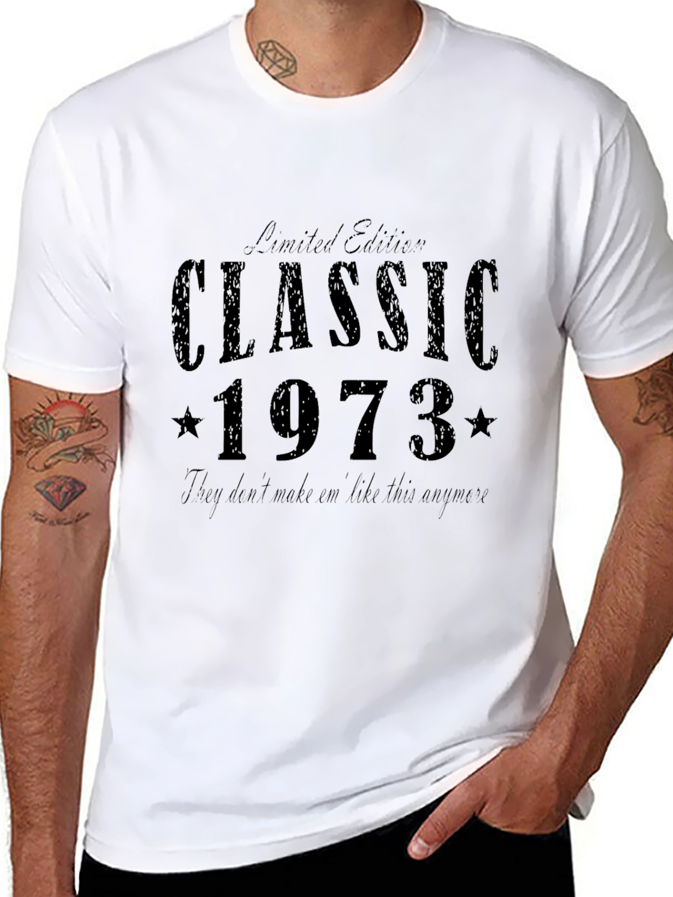 Classic 1973 Limited Edition Black T-Shirt