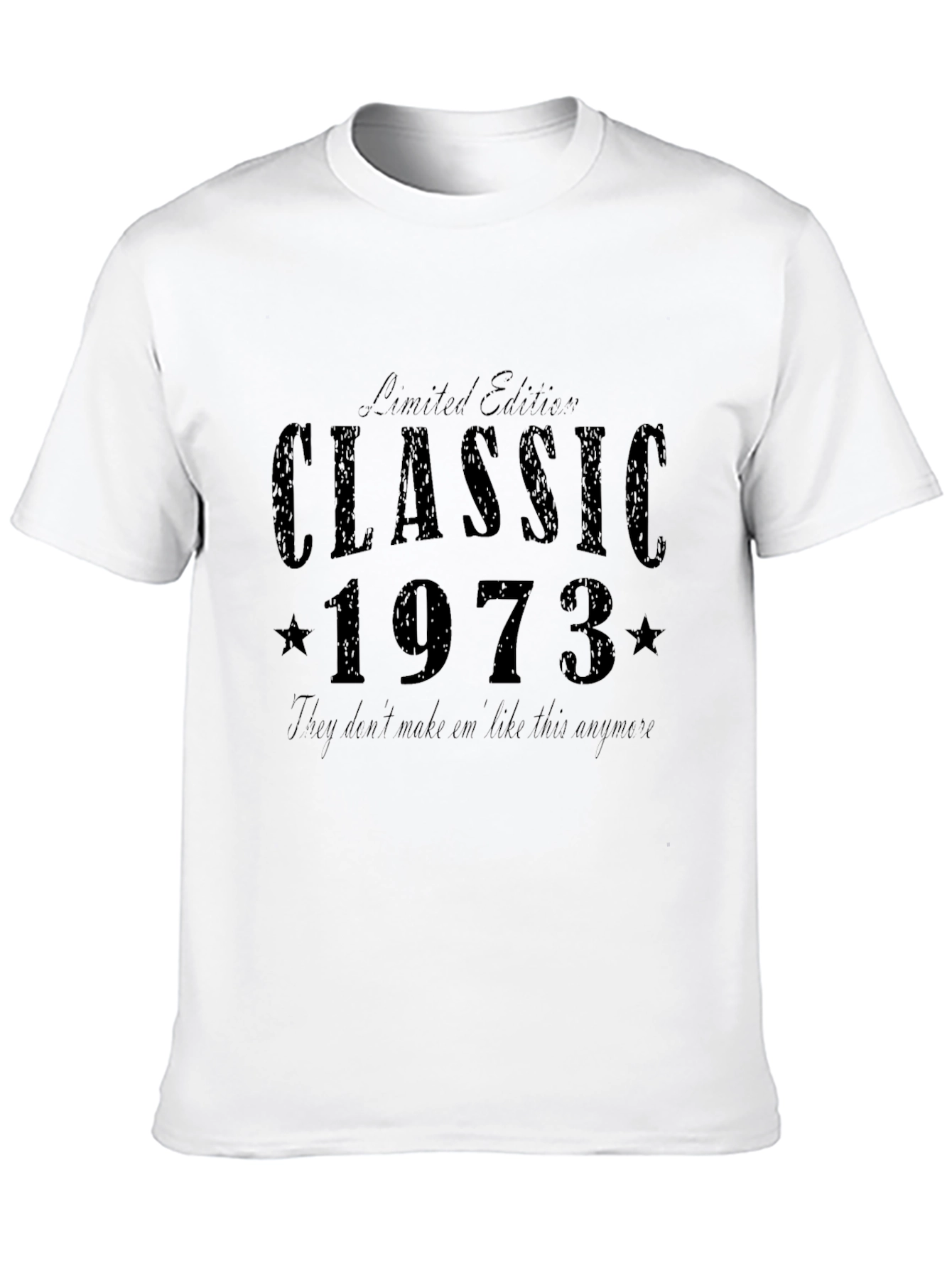 Classic 1973 Limited Edition Black T-Shirt