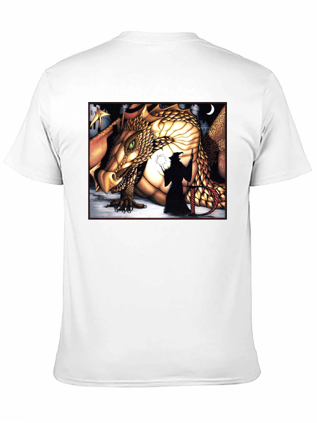 Dragon & Wizard Graphic Tee