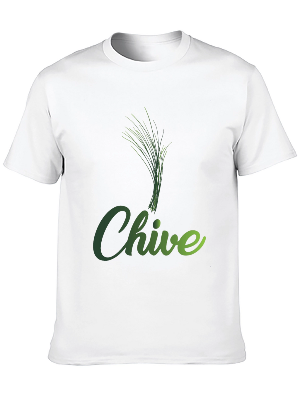 Chive Plant Graphic T-Shirt - Herb Lover Tee