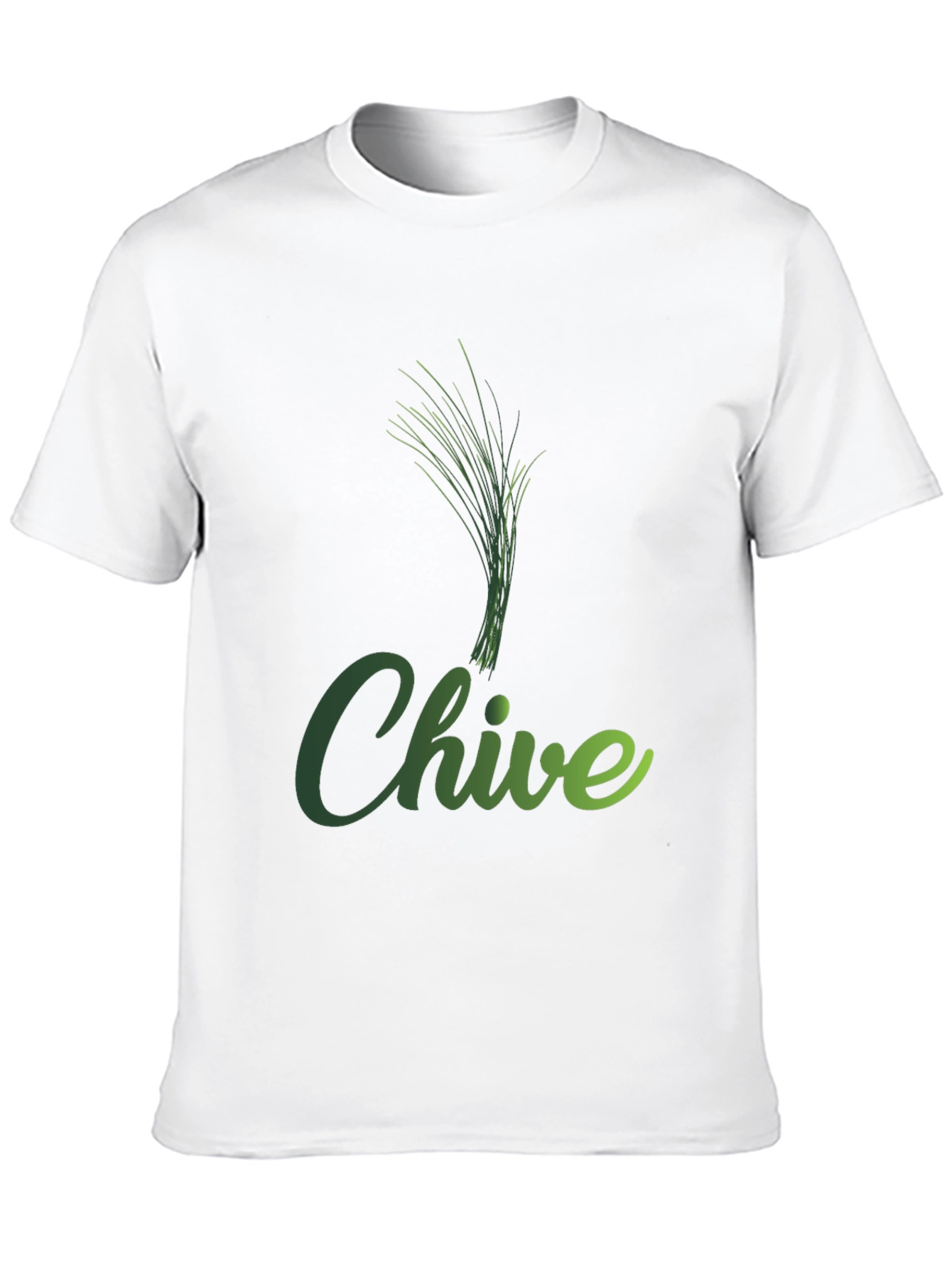 Chive Plant Graphic T-Shirt - Herb Lover Tee