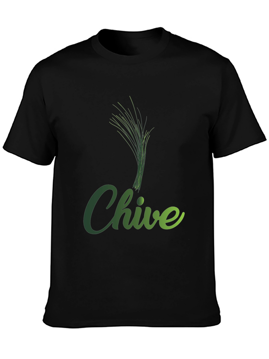 Chive Plant Graphic T-Shirt - Herb Lover Tee