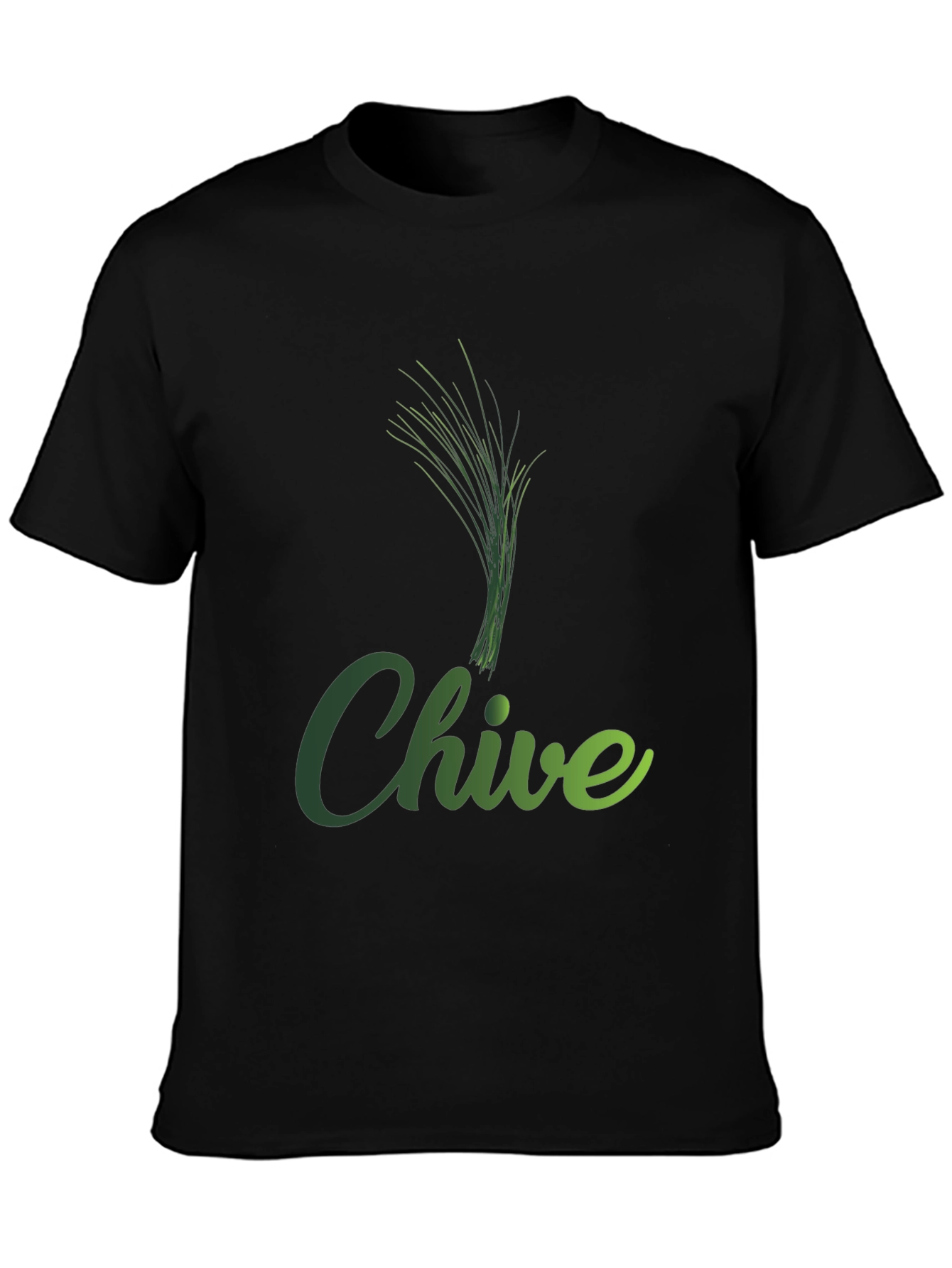 Chive Plant Graphic T-Shirt - Herb Lover Tee