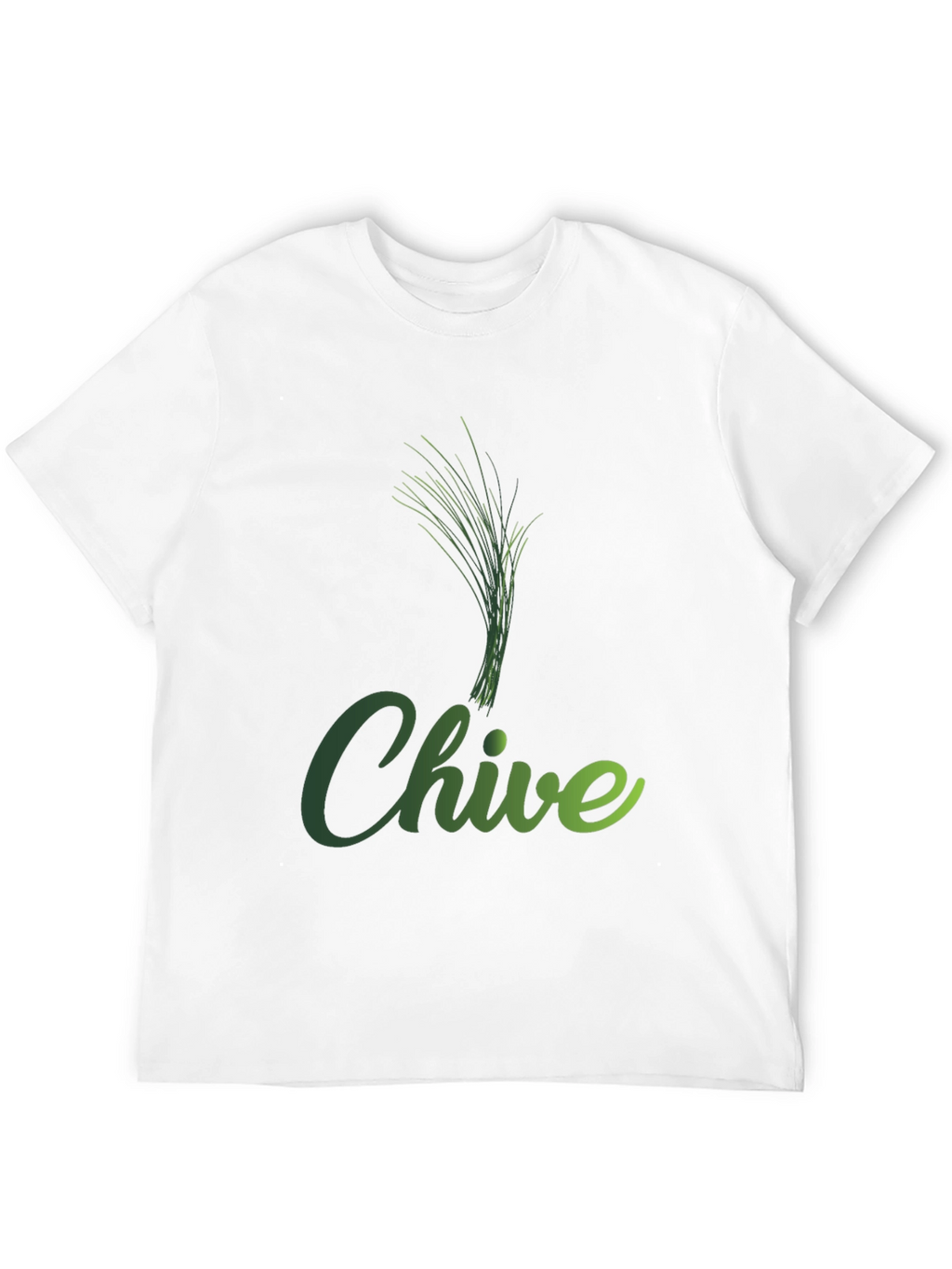 Chive Plant Graphic T-Shirt - Herb Lover Tee