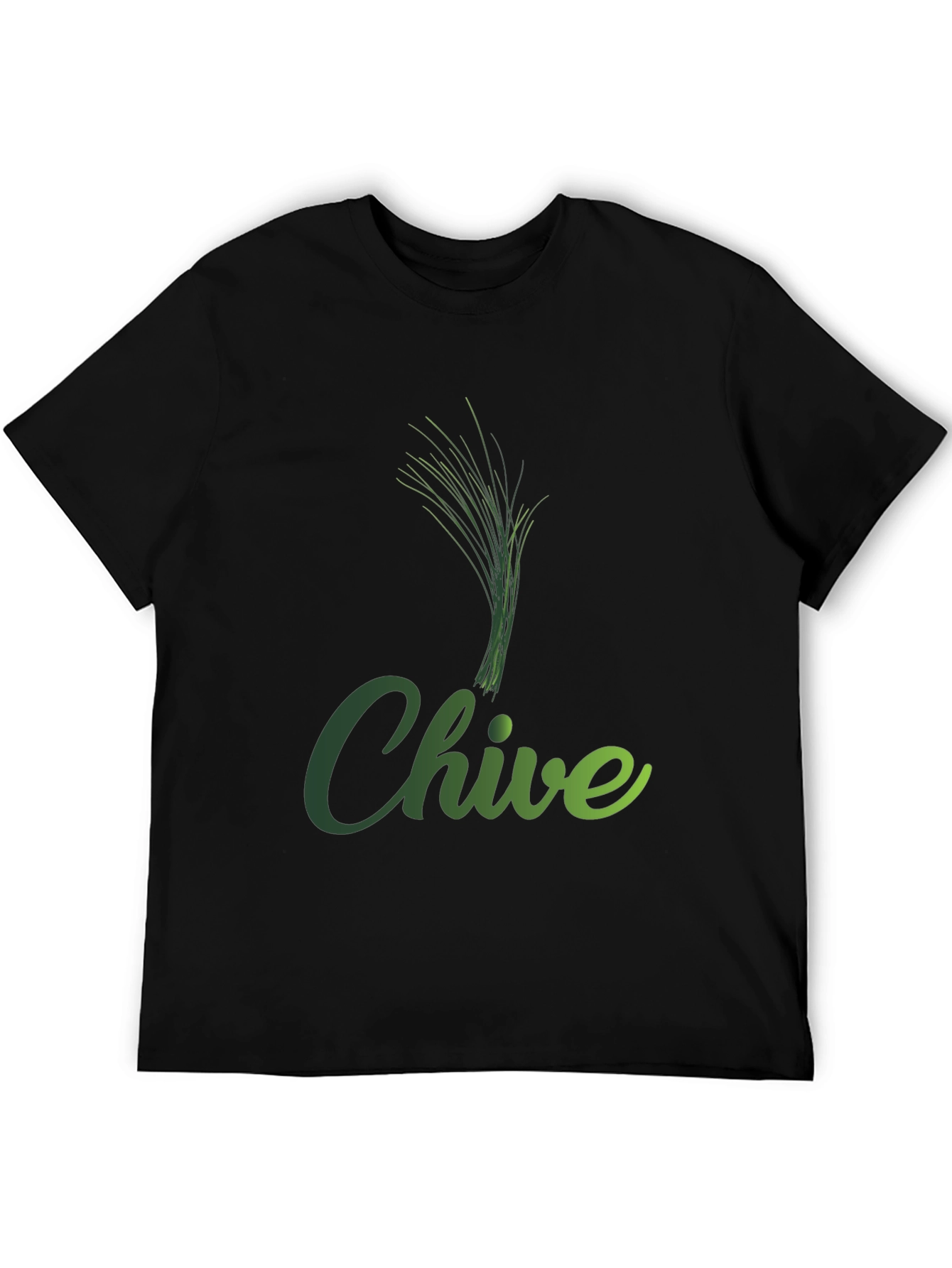 Chive Plant Graphic T-Shirt - Herb Lover Tee