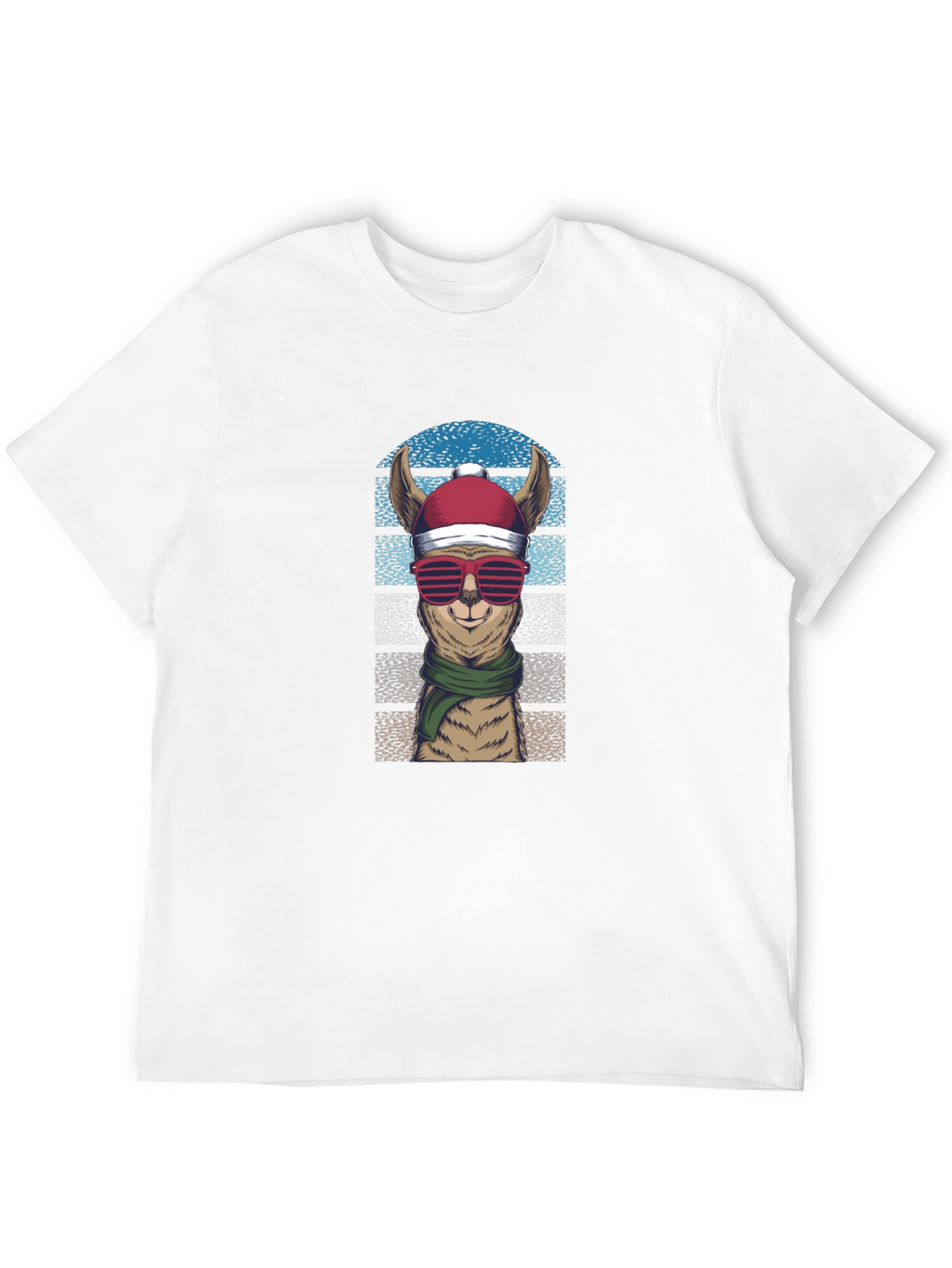 Llama Christmas T-Shirt: Festive Holiday Apparel