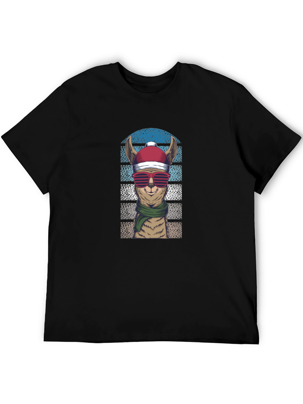 Llama Christmas T-Shirt: Festive Holiday Apparel