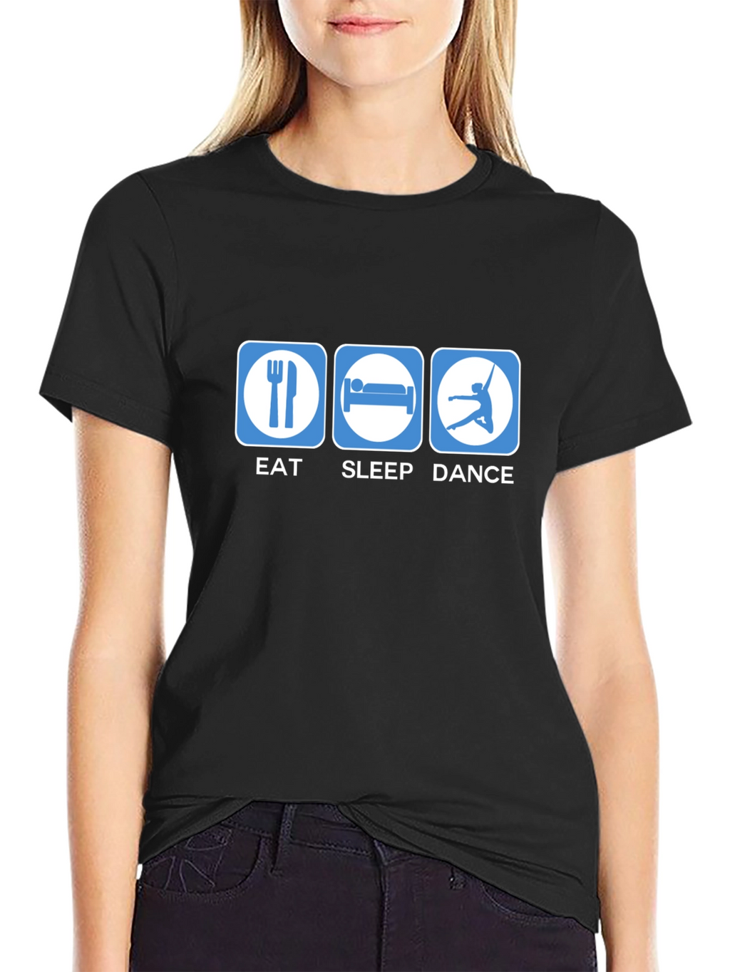 Eat Sleep Dance Graphic T-Shirt