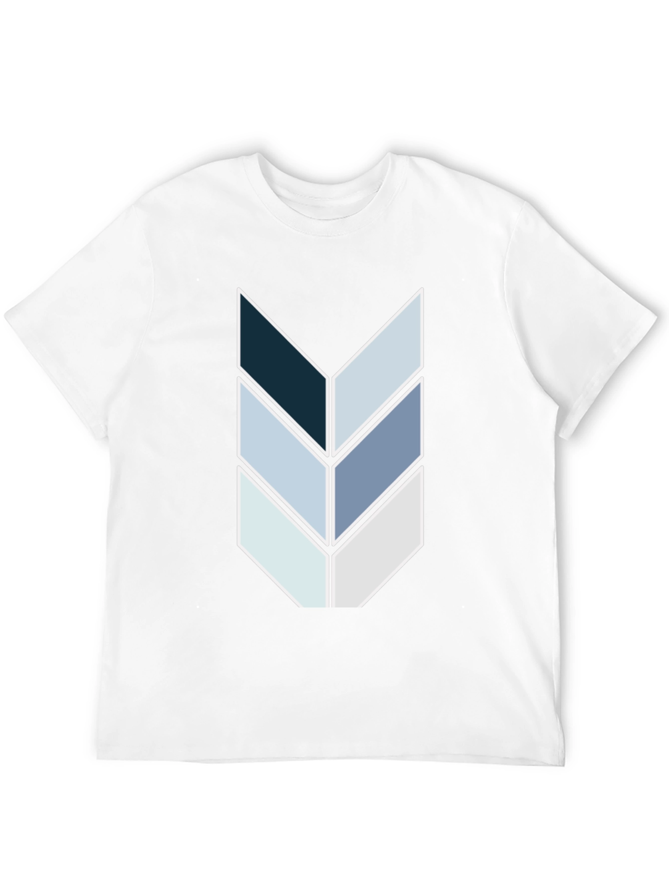 Modern Geometric Arrow Graphic T-Shirt