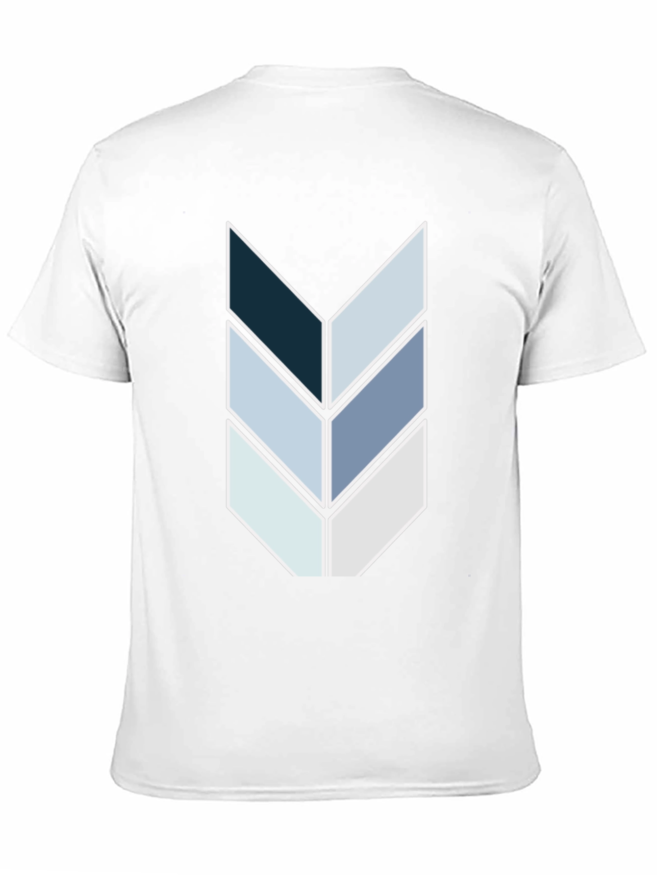 Modern Geometric Arrow Graphic T-Shirt