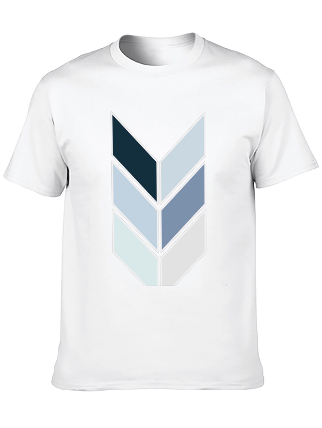 Modern Geometric Arrow Graphic T-Shirt