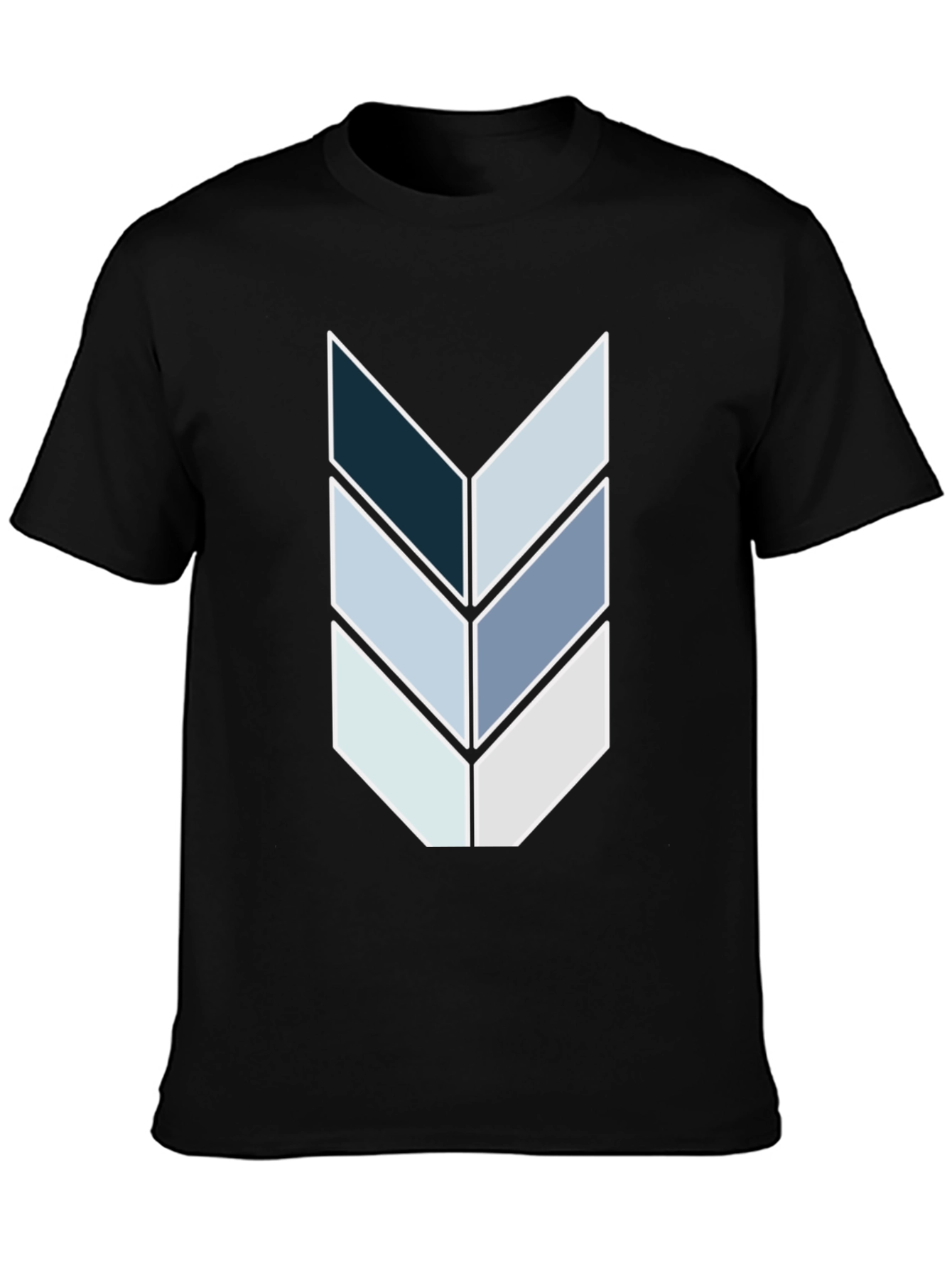 Modern Geometric Arrow Graphic T-Shirt