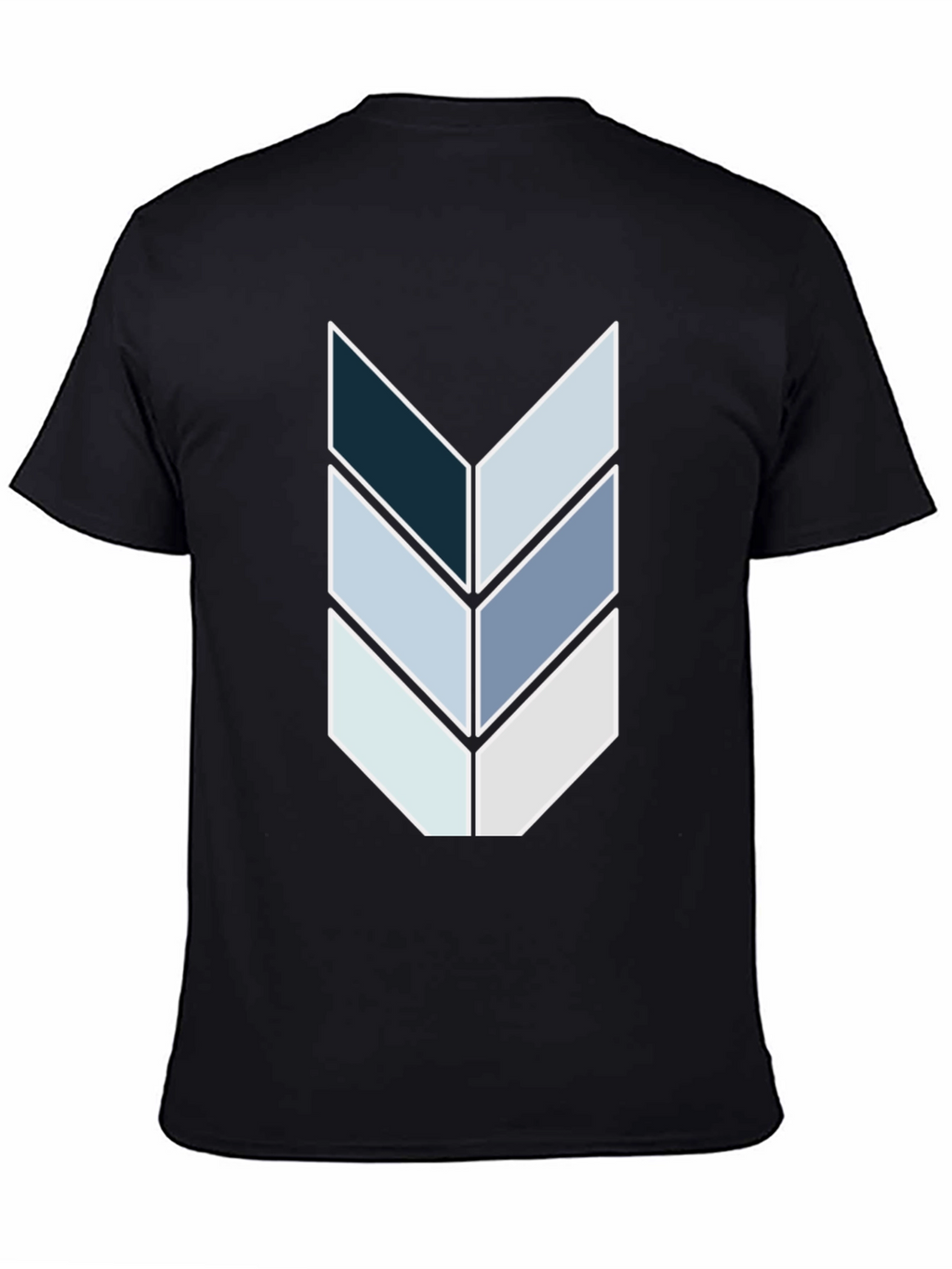 Modern Geometric Arrow Graphic T-Shirt
