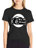 Retro Car Graphic T-Shirt - Classic Style