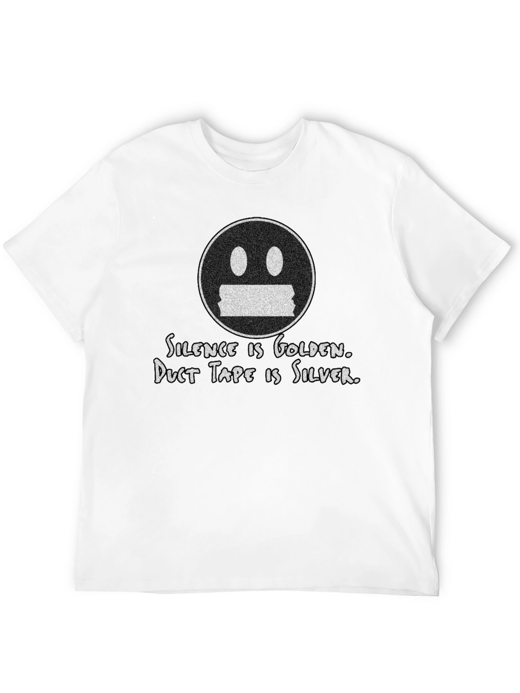 Silence is Golden T-Shirt - Funny Graphic Tee
