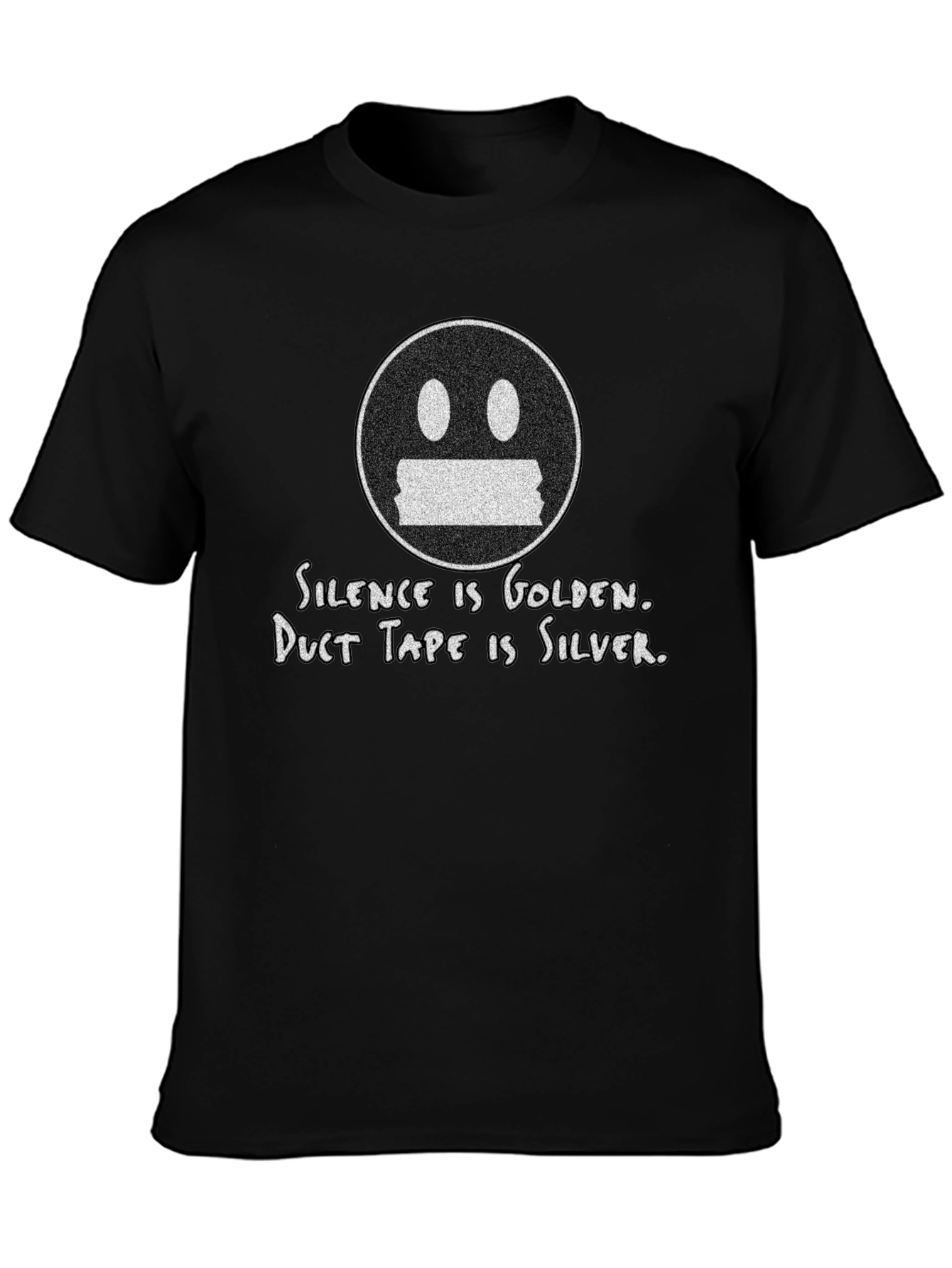 Silence is Golden T-Shirt - Funny Graphic Tee