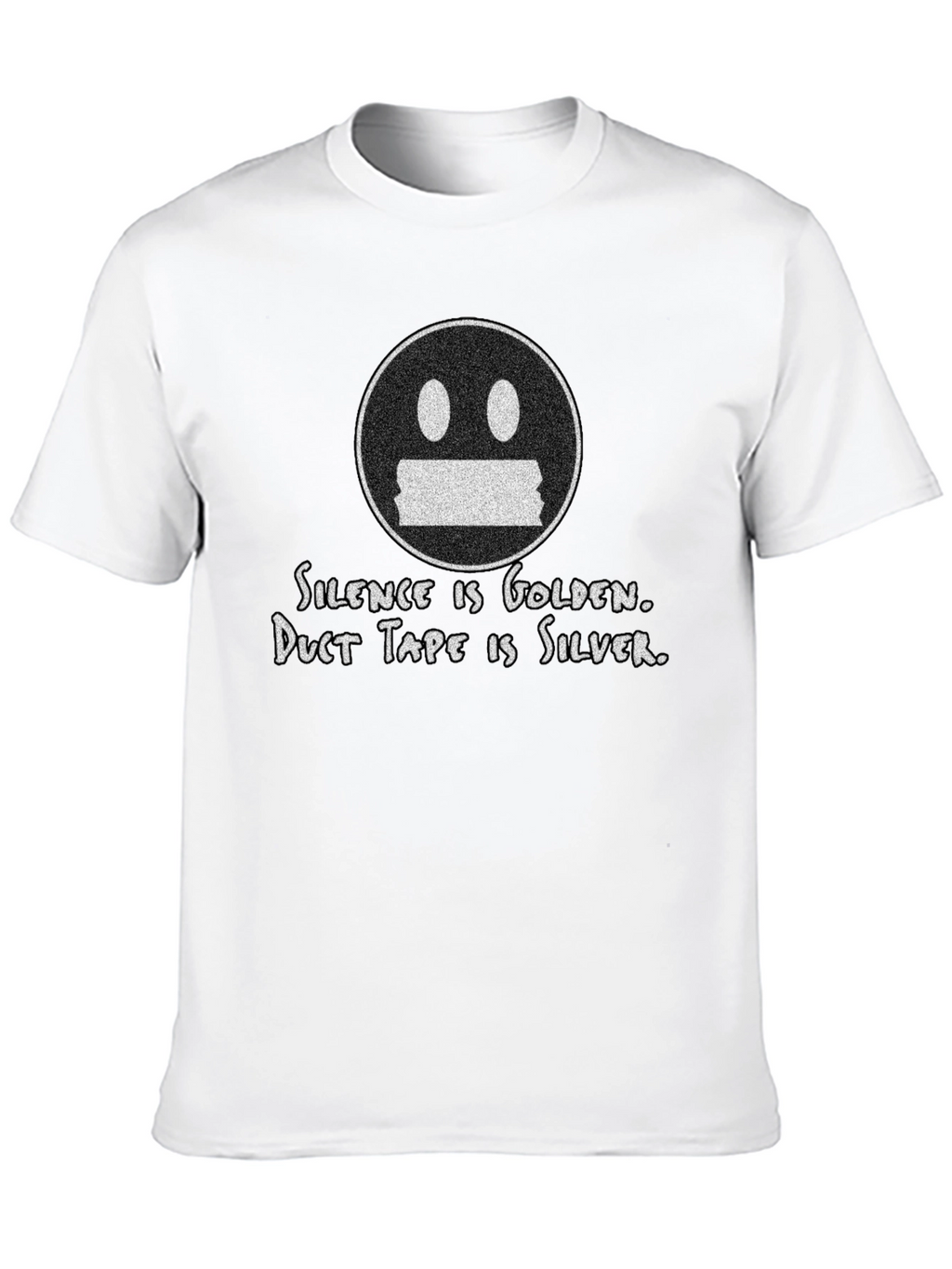 Silence is Golden T-Shirt - Funny Graphic Tee