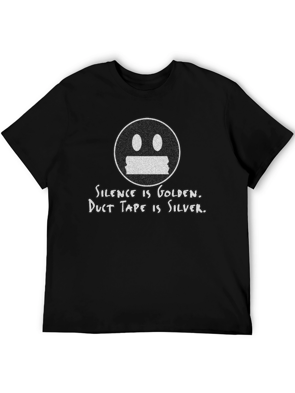 Silence is Golden T-Shirt - Funny Graphic Tee