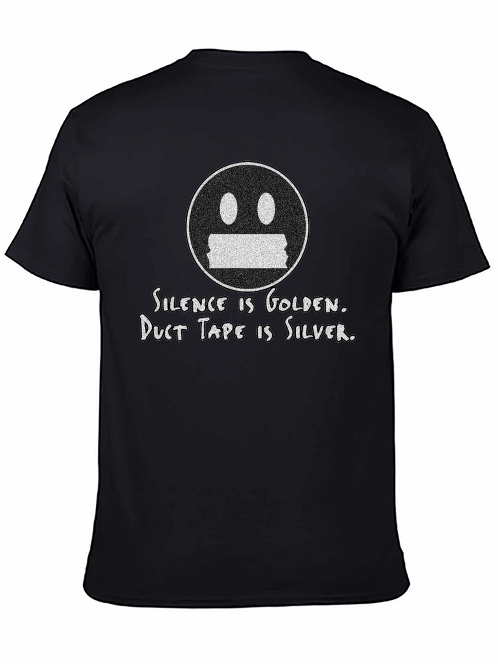 Silence is Golden T-Shirt - Funny Graphic Tee