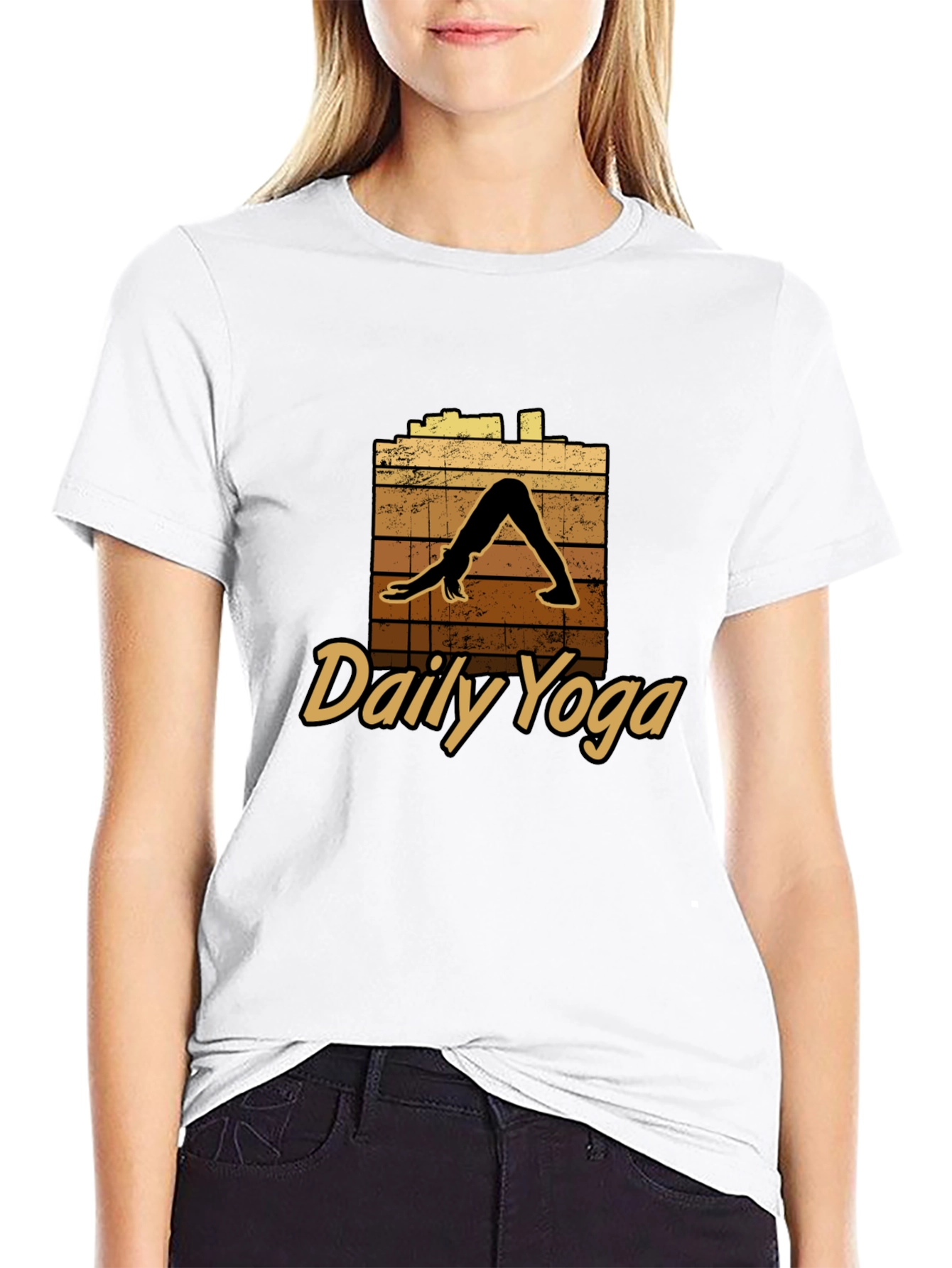 Daily Yoga Graphic T-Shirt