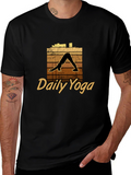 Daily Yoga Graphic T-Shirt