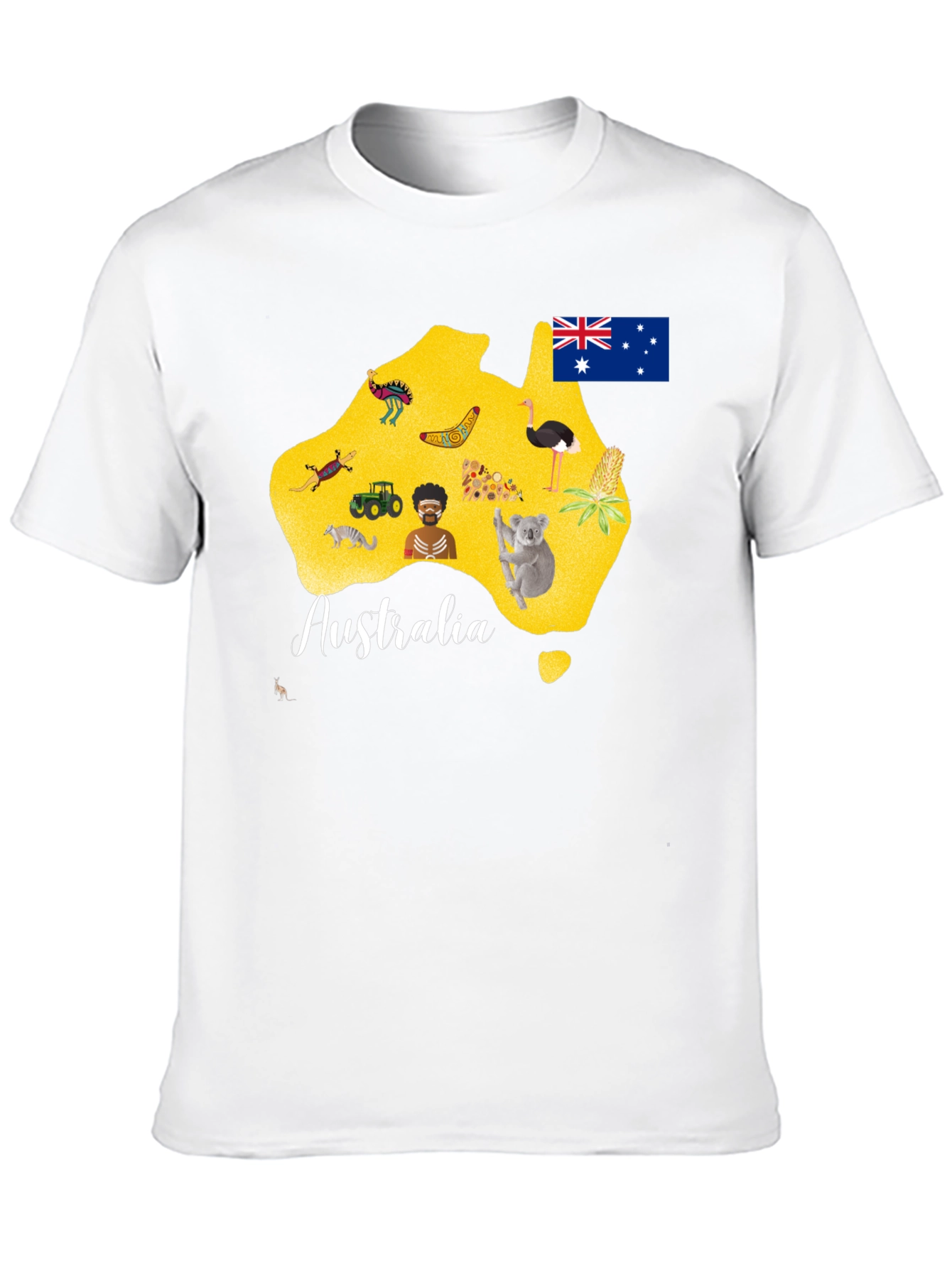 Australia Map T-Shirt