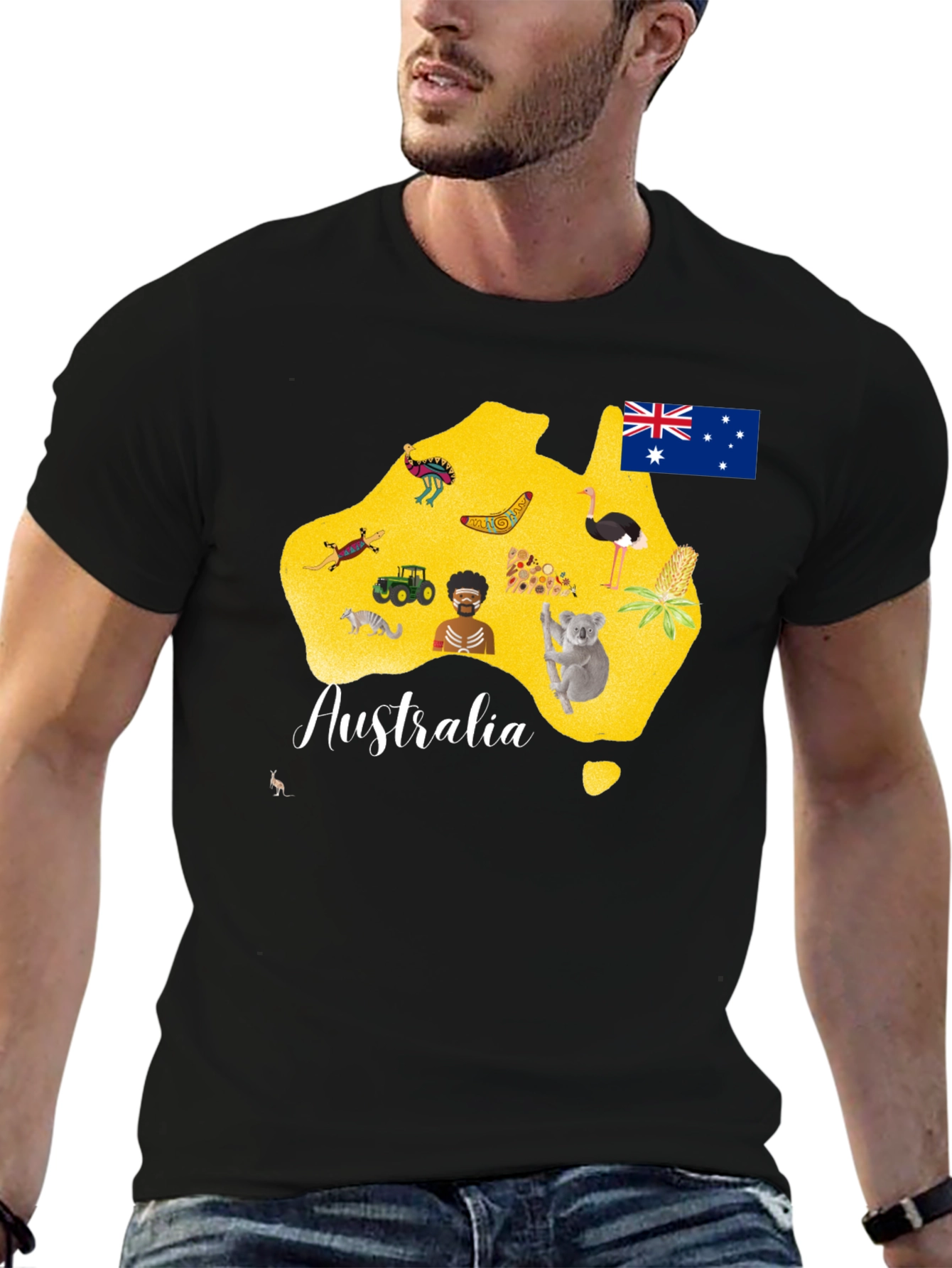 Australia Map T-Shirt