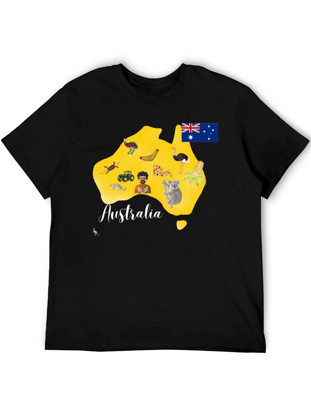 Australia Map T-Shirt