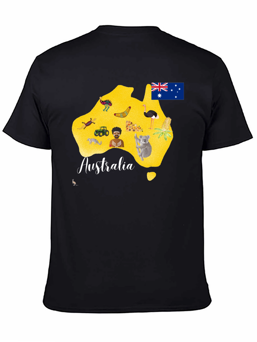 Australia Map T-Shirt